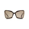 Tom Ford - Gia Sunglasses - Butterfly Acetate Sunglasses - Havana - FT0766 - Sunglasses - Tom Ford Eyewear - Avvenice