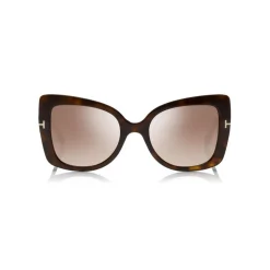 Tom Ford - Gianna Sunglasses - Butterfly Acetate Sunglasses - Havana Brown - FT0609 - Sunglasses - Tom Ford Eyewear - Avvenice