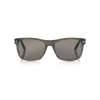 Tom Ford - Giulio Sunglasses - Soft Squared Acetate Sunglasses - Brown - FT0698 - Sunglasses - Tom Ford Eyewear - Avvenice