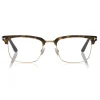 Tom Ford - Half-Rim Optical Glasses - Half-Rim Optical Glasses - Dark Havana - FT5504 – Optical Glasses - Tom Ford Eyewear - Avvenice