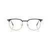 Tom Ford - Half-Rim Optical Glasses - Half-Rim Optical Glasses - Black Gold - FT5549-B – Optical Glasses - Tom Ford Eyewear - Avvenice