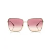 Tom Ford - Heather Sunglasses - Square Metal Sunglasses - Pink - FT0739 - Sunglasses - Tom Ford Eyewear - Avvenice