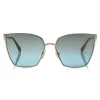 Tom Ford - Helena Sunglasses - Square Acetate Sunglasses - FT0653 - Light Blue - Tom Ford Eyewear - Avvenice