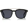 Tom Ford - Holt Sunglasses - Square Acetate Sunglasses - Black - FT0516 - Sunglasses - Tom Ford Eyewear - Avvenice