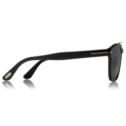 Tom Ford - Holt Sunglasses - Square Acetate Sunglasses - Black - FT0516 - Sunglasses - Tom Ford Eyewear - Avvenice