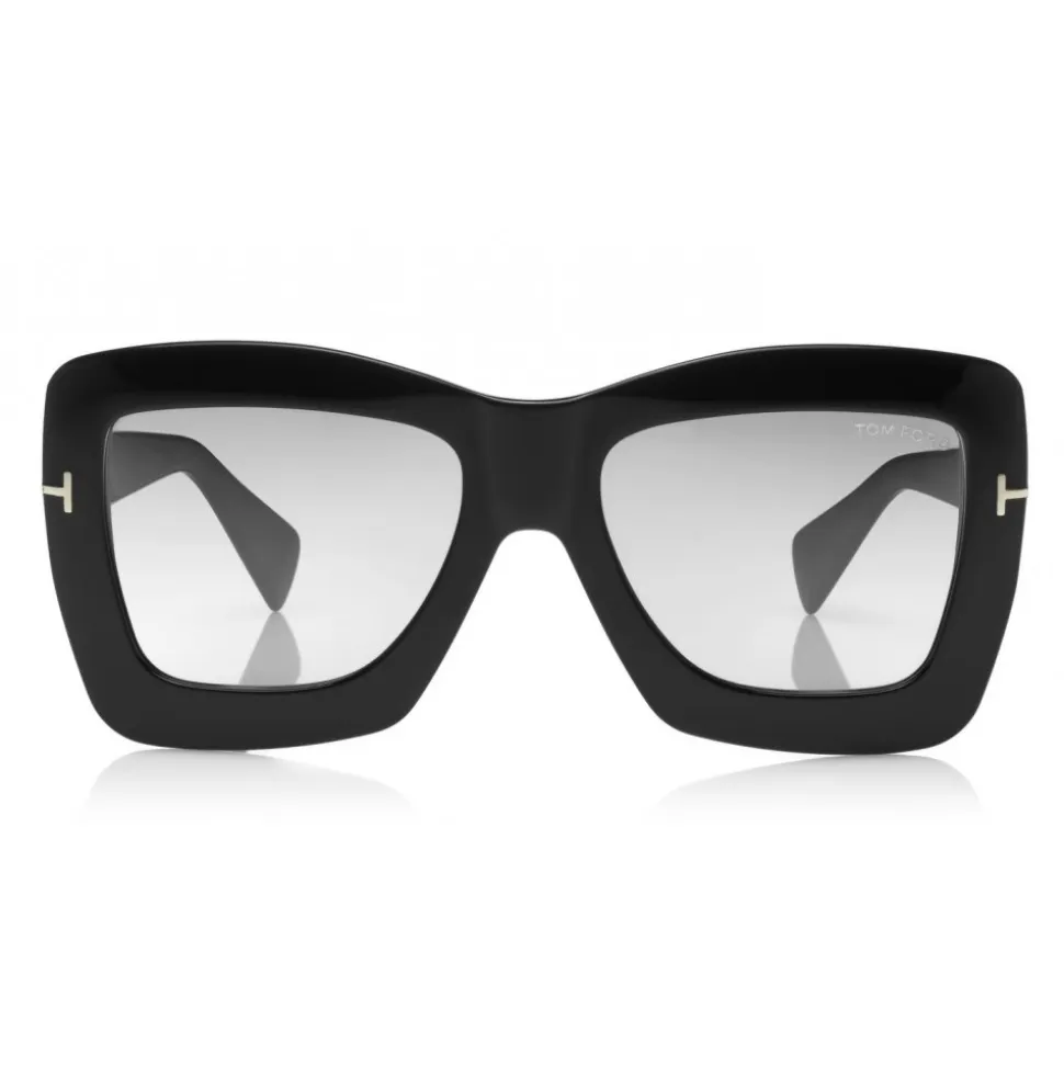 Tom Ford - Hutton Sunglasses - Square Acetate Sunglasses - FT0664 - Sunglasses - Tom Ford Eyewear - Avvenice
