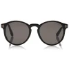 Tom Ford - Ian Sunglasses - Round Acetate Sunglasses - Black - FT0591 - Sunglasses - Tom Ford Eyewear - Avvenice