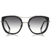 Tom Ford - Joey Sunglasses - Round Metal and Acetate Sunglasses - Black - FT0760 - Sunglasses - Tom Ford Eyewear - Avvenice