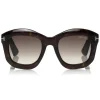 Tom Ford - Julia Sunglasses - Square Acetate Sunglasses - Havana - FT0582 - Sunglasses - Tom Ford Eyewear - Avvenice