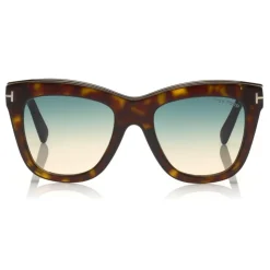 Tom Ford - Julie Sunglasses - Square Acetate Sunglasses - Havana - FT0685 - Sunglasses - Tom Ford Eyewear - Avvenice