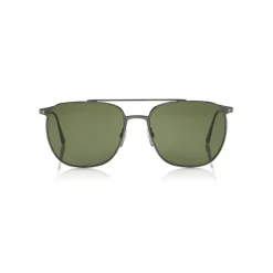 Tom Ford - Kip Sunglasses - Square Metal Sunglasses - Green - FT0692 - Sunglasses - Tom Ford Eyewear - Avvenice