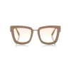 Tom Ford - Lara Sunglasses - Square Acetate Sunglasses - Rose - FT0573 - Sunglasses - Tom Ford Eyewear - Avvenice