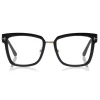 Tom Ford - Large Square Optical Glasses - Square Acetate Optical Glasses - Black - FT5507 - Optical Glasses - Tom Ford Eyewear - Avvenice