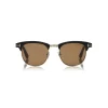 Tom Ford - Laurent Sunglasses - Square Sunglasses - Brown - FT0623 - Sunglasses - Tom Ford Eyewear - Avvenice
