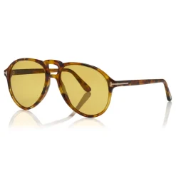Tom Ford - Lennon Sunglasses - Pilot Acetate Sunglasses - FT0645 - Olive - Tom Ford Eyewear - Avvenice