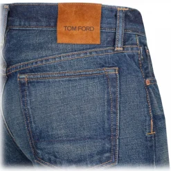 Tom Ford - Low Blue Denim Jeans - Tom Ford Exclusive Luxury Collection - Avvenice