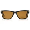 Tom Ford - Magnetic Clip Sunglasses - Square Metal Sunglasses - Gold Havana - FT5475 - Sunglasses - Tom Ford Eyewear - Avvenice