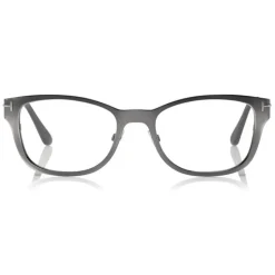 Tom Ford - Magnetic Clip Sunglasses - Square Metal Sunglasses - Grey - FT5474 - Sunglasses - Tom Ford Eyewear - Avvenice