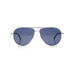Tom Ford - Marko Aviator Sunglasses - Shiny Metal Aviator Sunglasses - Rhodium - FT0144 - Sunglasses - Tom Ford Eyewear - Avvenice