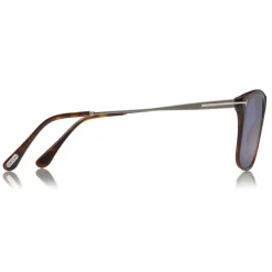 Tom Ford - Max Sunglasses - Square Acetate Sunglasses - Red Havana - FT0588 - Sunglasses - Tom Ford Eyewear - Avvenice