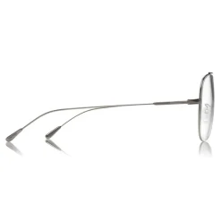 Tom Ford - Metal Criss Cross Aviators Optical Glasses - Pilot Shape - Silver - FT5531 - Optical Glasses - Tom Ford Eyewear - Avvenice
