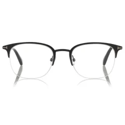 Tom Ford - Metal Optical Glasses - Square Metal Optical Glasses - Black - FT5452 - Optical Glasses - Tom Ford Eyewear - Avvenice