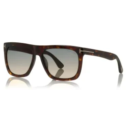 Tom Ford - Morgan Sunglasses - Squared Acetate Sunglasses - Havana - FT0513 - Sunglasses - Tom Ford Eyewear - Avvenice