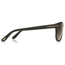 Tom Ford - Olivier Soft Square Polarized Sunglasses - Square Sunglasses - Black - FT0236P - Sunglasses - Tom Ford Eyewear - Avvenice