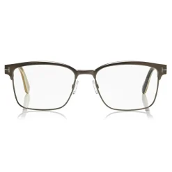 Tom Ford - Optical Frame Sunglasses - Square Metal Sunglasses - Gunmetal - FT5323 - Sunglasses - Tom Ford Eyewear - Avvenice