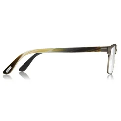Tom Ford - Optical Frame Sunglasses - Square Metal Sunglasses - Gunmetal - FT5323 - Sunglasses - Tom Ford Eyewear - Avvenice