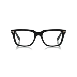 Tom Ford - Optical Glasses - Square Acetate Glasses - Black - FT5304 - Optical Glasses - Tom Ford Eyewear - Avvenice