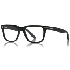 Tom Ford - Optical Glasses - Square Acetate Glasses - Black - FT5304 - Optical Glasses - Tom Ford Eyewear - Avvenice