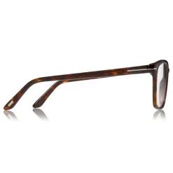 Tom Ford - Optical Glasses - Square Acetate Optical Glasses - Red Havana - FT5523-B - Optical Glasses - Tom Ford Eyewear - Avvenice