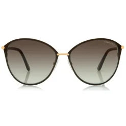 Tom Ford - Penelope Sunglasses - Aviator Sunglasses - Rose Gold - FT0320 - Sunglasses - Tom Ford Eyewear - Avvenice