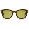 Tom Ford - Polarized Eugenio Sunglasses - Square Acetate Sunglasses - Dark Havana - FT0676-P - Sunglasses - Tom Ford Eyewear - Avvenice