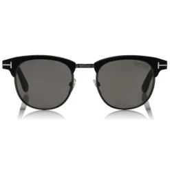 Tom Ford - Polarized Laurent Sunglasses - Square Sunglasses - Black - FT0623-P - Sunglasses - Tom Ford Eyewear - Avvenice