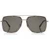 Tom Ford - Polarized Lionel Sunglasses - Square Metal Sunglasses - Black - FT0750-P - Sunglasses - Tom Ford Eyewear - Avvenice