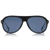 Tom Ford - Polarized Nicholai Sunglasses - Pilot Style Sunglasses - Black - FT0624-P - Sunglasses - Tom Ford Eyewear - Avvenice