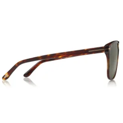 Tom Ford - Polarized Shelton Sunglasses - Square Sunglasses - Havana Smoke - FT0679-P - Sunglasses - Tom Ford Eyewear - Avvenice