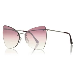 Tom Ford - Presley Sunglasses - Butterfly Acetate Sunglasses - FT0716 - Pink - Tom Ford Eyewear - Avvenice