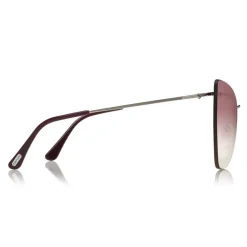 Tom Ford - Presley Sunglasses - Butterfly Acetate Sunglasses - FT0716 - Pink - Tom Ford Eyewear - Avvenice