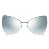 Tom Ford - Presley Sunglasses - Butterfly Acetate Sunglasses - FT0716 - Silver - Tom Ford Eyewear - Avvenice