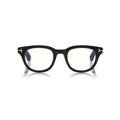 Tom Ford - Rectangle Optical Glasses - Rectangle Optical Glasses - Black - FT5558-B - Optical Glasses - Tom Ford Eyewear - Avvenice