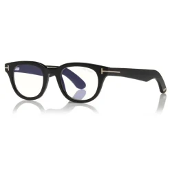 Tom Ford - Rectangle Optical Glasses - Rectangle Optical Glasses - Black - FT5558-B - Optical Glasses - Tom Ford Eyewear - Avvenice