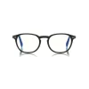 Tom Ford - Round Optical Glasses - Black - FT5583-B - Optical Glasses - Tom Ford Eyewear - Avvenice