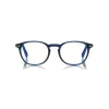Tom Ford - Round Optical Glasses - Blue - FT5583-B - Optical Glasses - Tom Ford Eyewear - Avvenice