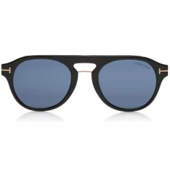 Tom Ford - Round Opticals Sunglasses - Round Optical Sunglasses - Black - FT5533-B - Sunglasses - Tom Ford Eyewear - Avvenice