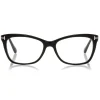 Tom Ford - Slight Optical Glasses - Squared Butterfly Optical Glasses - Black - FT5353 - Optical Glasses - Tom Ford Eyewear - Avvenice