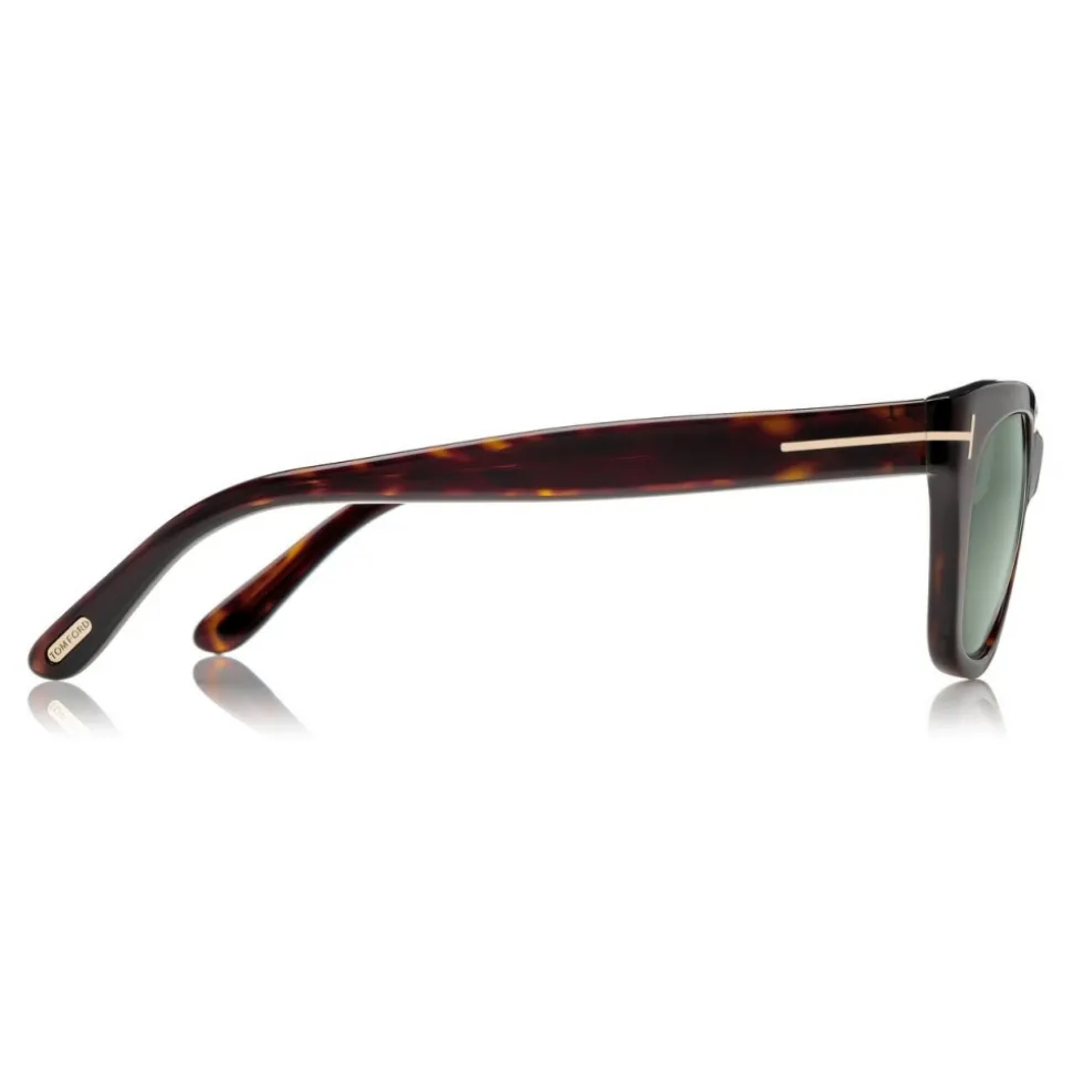 Tom Ford - Snowdon Sunglasses - Squared Acetate Sunglasses - Havana - FT0237 - Sunglasses - Tom Ford Eyewear - Avvenice