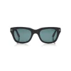 Tom Ford - Snowdon Sunglasses - Squared Acetate Sunglasses - Matte Black - FT0237 - Sunglasses - Tom Ford Eyewear - Avvenice